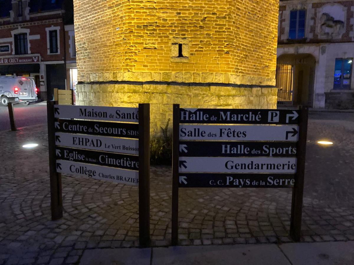 Au Domaine Du Predieu Crecy-sur-Serre Ngoại thất bức ảnh